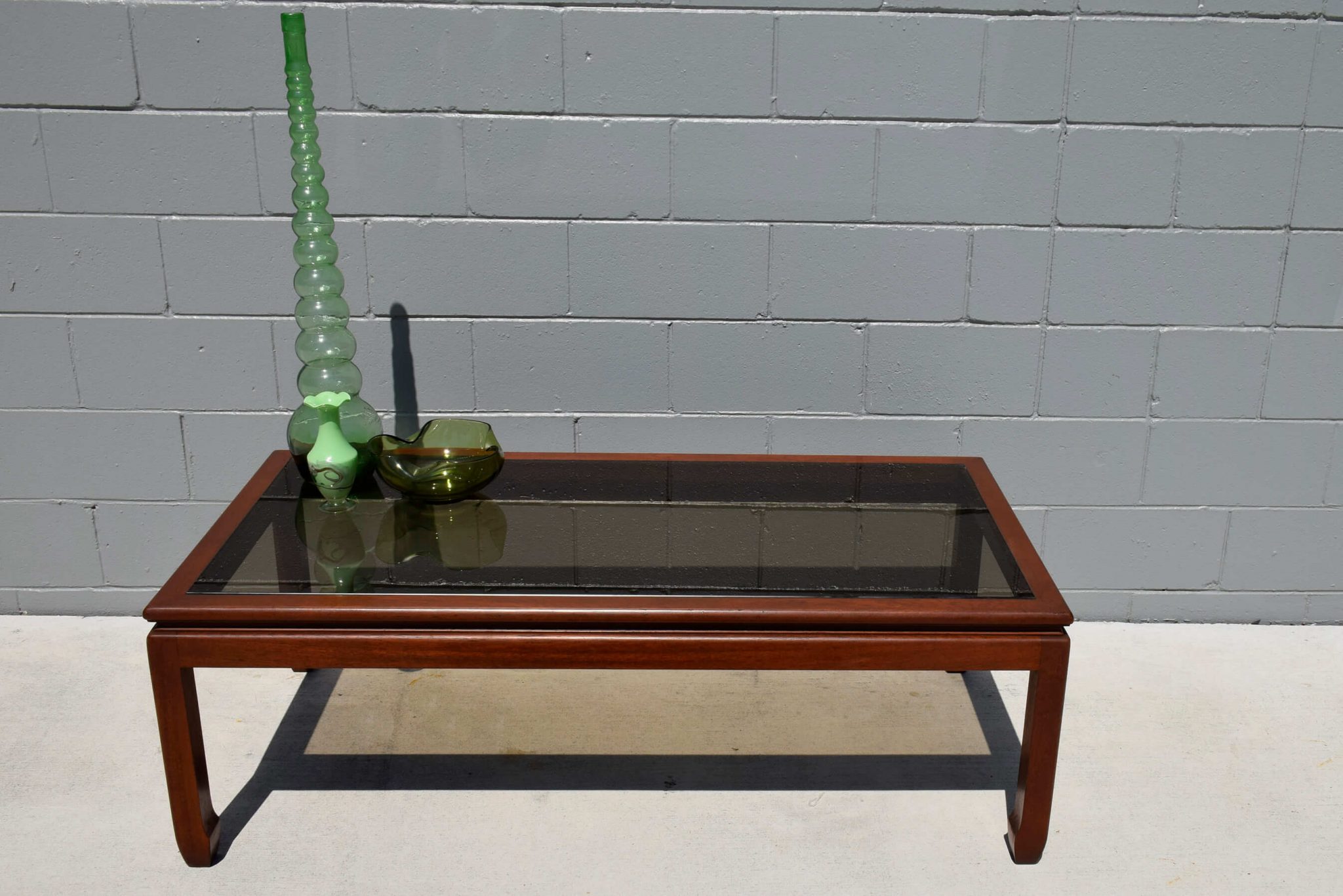 Parker Smoked Glass Coffee Table (Circa 1980) Structured Rebellion