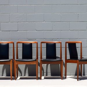 Parker T-Back Dining Chairs (Circa 1970s)