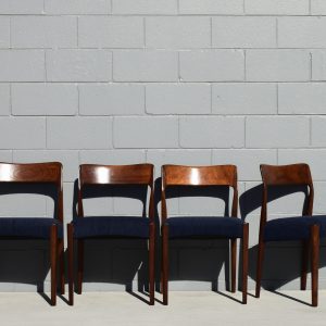 TH Brown 'Milan' Dining Chairs (Circa 1965)