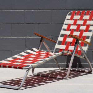 Aluminium Lawn Chaise (Circa 1960s)