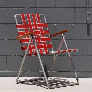Iconic Aluminium Lawn Chair (Circa 1960s)