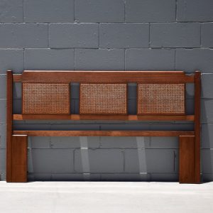 Mid-Century Rattan Bedhead (Circa 1967)