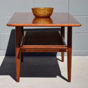 Parker Rattan Coffee Table (Circa 1960s)