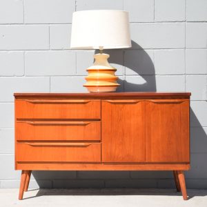 J.S Sakol Two Door Sideboard (Circa 1960s)