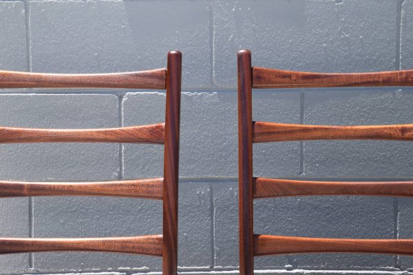 Schreiber Ladder Back Dining Chairs (Circa 1960-70s) - Image 3