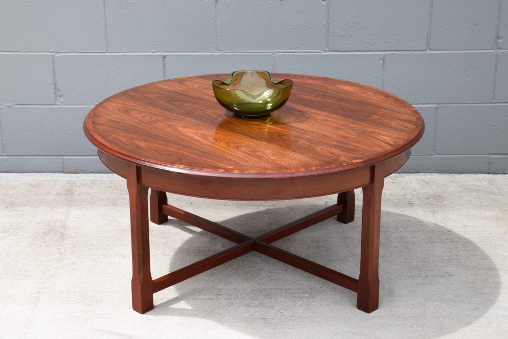 Parker Round Coffee Table (Circa 1988) Structured Rebellion