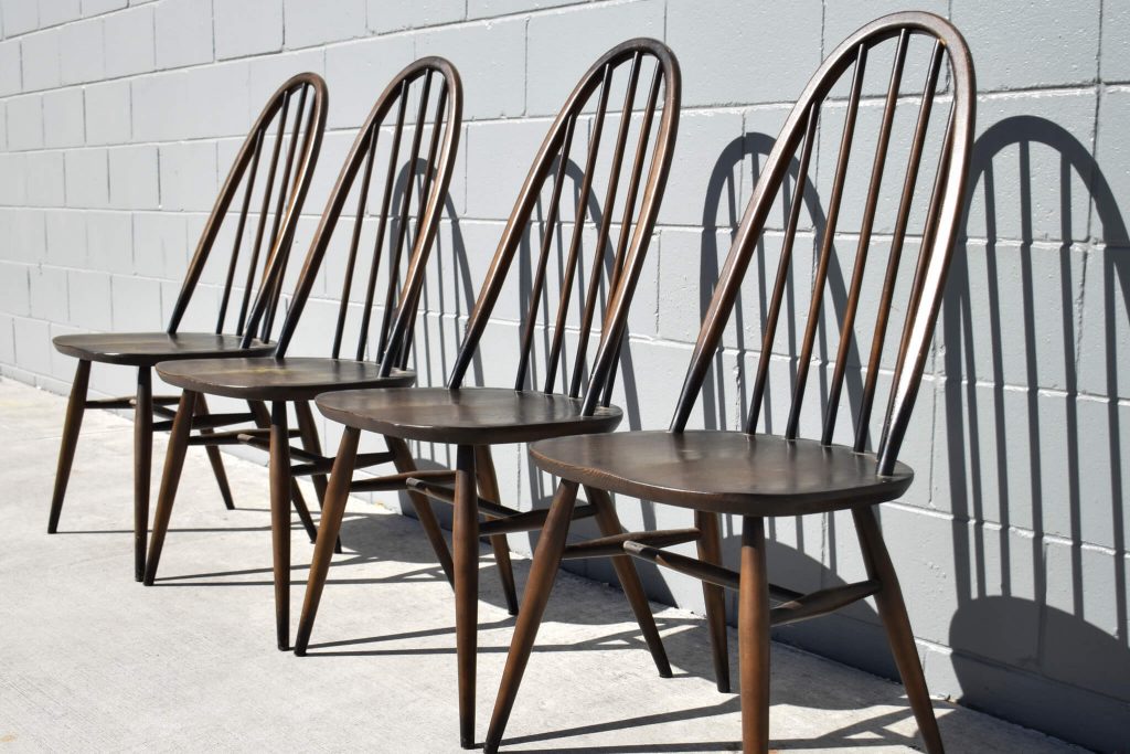 Ercol Original Quaker Dining Chairs (Circa 1970s) Structured Rebellion