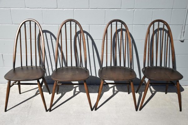 Ercol Original Quaker Dining Chairs (Circa 1970s)