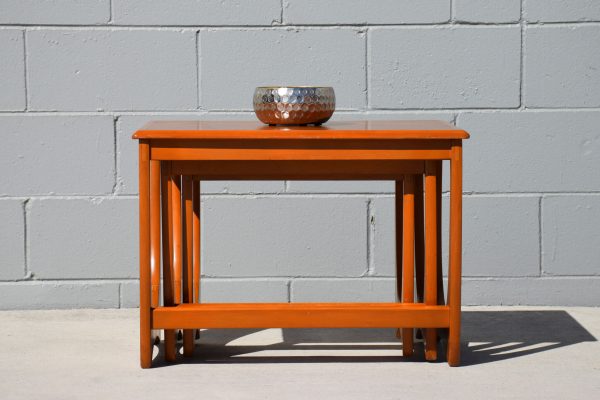 Kalmar Set of Nesting Tables (Circa 1960s) - Image 6