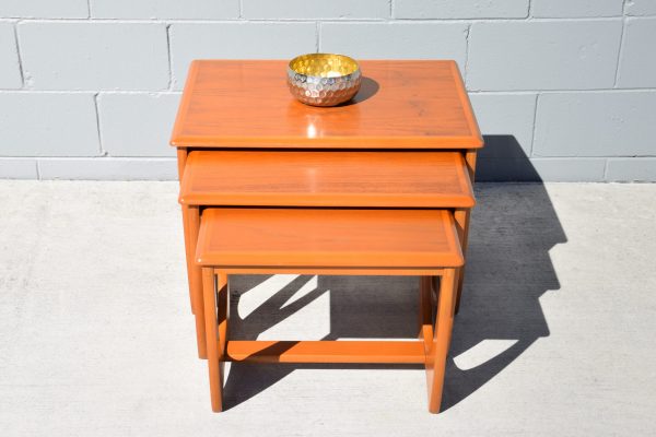 Kalmar Set of Nesting Tables (Circa 1960s) - Image 4