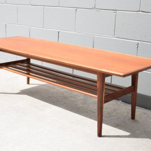 Noblett Furniture Rack Coffee Table (Circa 1960s)