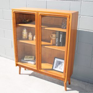 Parker Two Door Glass Cabinet (Circa 1970s)