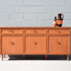 Parker Three Drawer & Door Sideboard (Circa 1979)