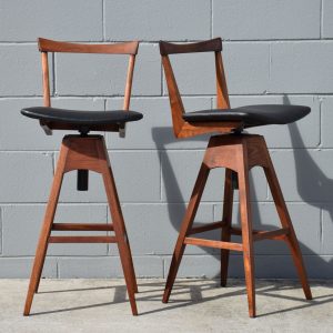 TH Brown Stools (Circa 1950s)
