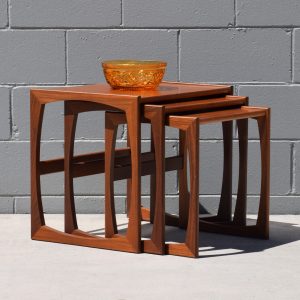 G Plan Quadrille Nesting Tables (Circa 1960s)