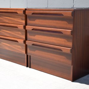 Two Macrob Bedside Tables (Circa 1970s)