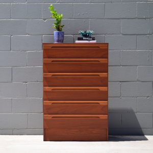 Macrob Six Drawer Tallboy (Circa 1970s)