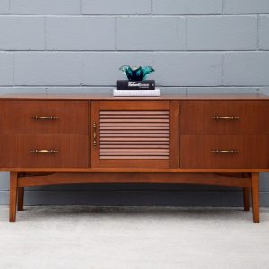 Carricks Four Drawer Sideboard (Circa 1970s)