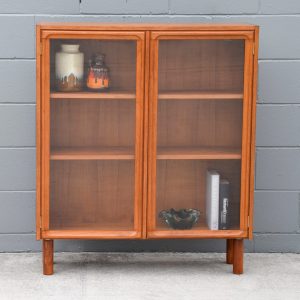 Parker Two Door Glass Cabinet (Circa 1970s)