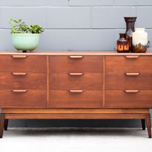 Mid Century Nine Drawer Sideboard (Circa 1966)