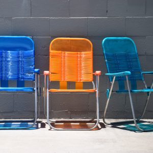 Trio of Banana Chairs (Circa 1970s)