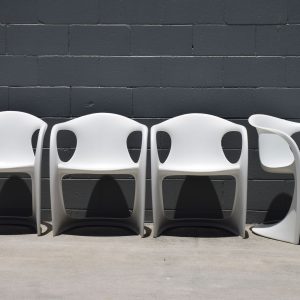 Four Casalino Casala Outdoor Chairs (Circa 1970s)