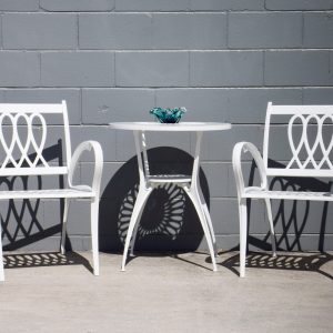 Flexalum 3 Piece Outdoor Setting (Circa 1960s)