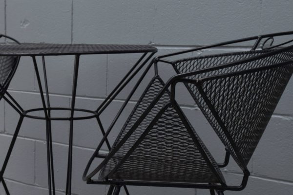 Original Outdoor Saucer Setting (Circa 1950s) - Image 3