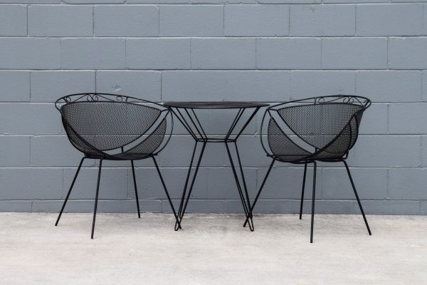 Original Outdoor Saucer Setting (Circa 1950s)