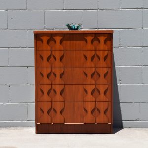 Burgess Five Drawer Tallboy (Circa 1960s)