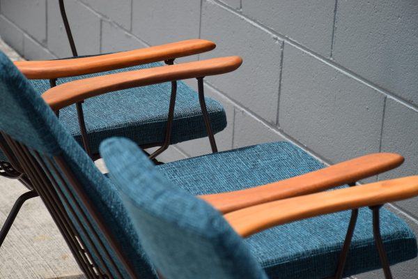 Aries Furniture Wire Frame Armchairs (Circa 1970s) - Image 6