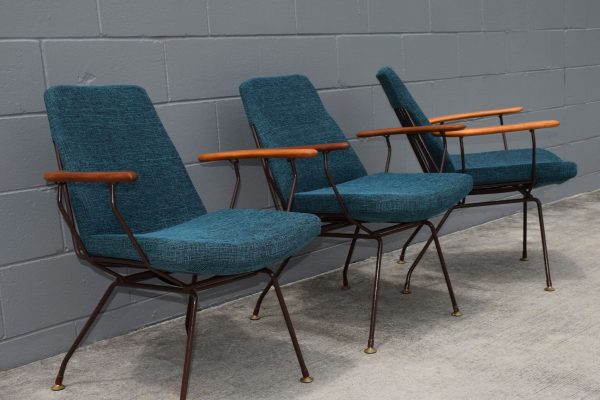 Aries Furniture Wire Frame Armchairs (Circa 1970s) - Image 3