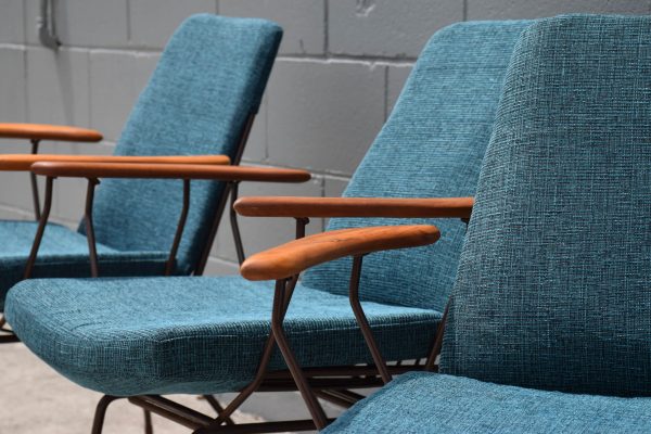 Aries Furniture Wire Frame Armchairs (Circa 1970s) - Image 5