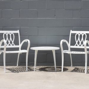 Flexalum 3 Piece Outdoor Setting (Circa 1960s)