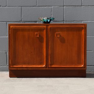 Parker Two-Door Record Sideboard (Circa 1970s)