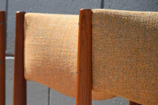 Reupholstered Parker Dining Chairs (Circa 1970s) - Image 6