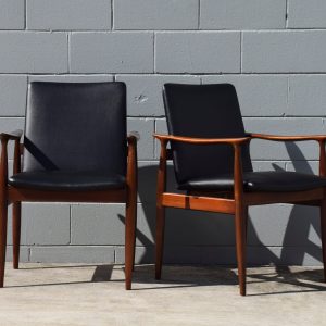 Parker Carver Dining Chairs (Circa 1960s)