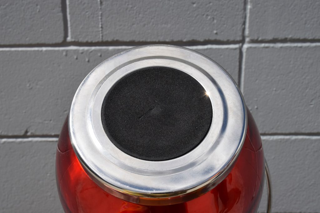 Red Plastic Ice Bucket (Circa 1960s) Structured Rebellion