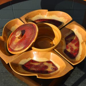 Mid Century 6 Piece Japanese Dip Set (Circa 1970s)