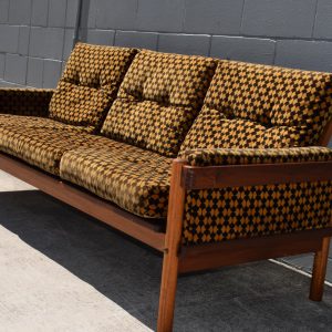 Danish Deluxe 'Rifka' Three Seater Lounge (Circa 1960s)