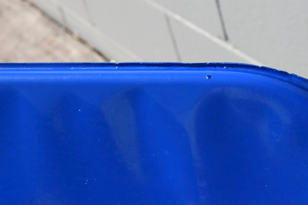 Retro Blue & White Banana Lounges Structured Rebellion