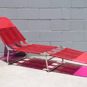 Retro Solid Pink Banana Lounge