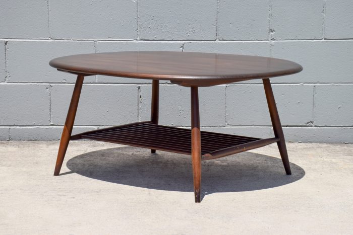 Oval Coffee Table by Lucian Randolph Ercolani for Ercol (Circa 1950's ...