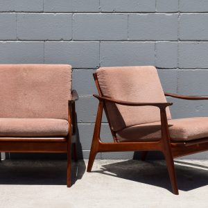 Pair of Parker Rattan Armchairs (Circa 1960s)