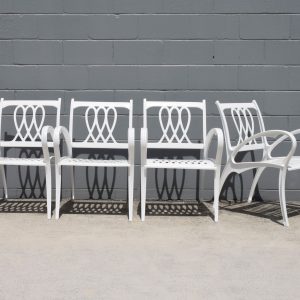 Set of 4 Flexalum Chairs (Circa 1960s)