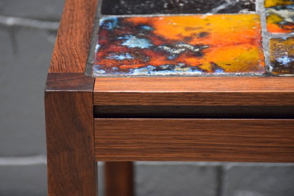 Mid Century Tiled Top Coffee Table (Circa 1970s) - Image 5