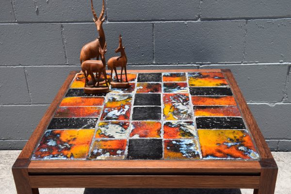 Mid Century Tiled Top Coffee Table (Circa 1970s) - Image 2