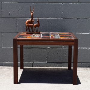 Mid Century Tiled Top Coffee Table (Circa 1970s)