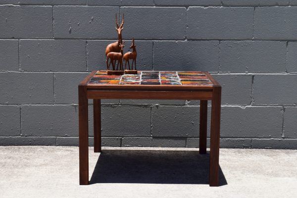 Mid Century Tiled Top Coffee Table (Circa 1970s)