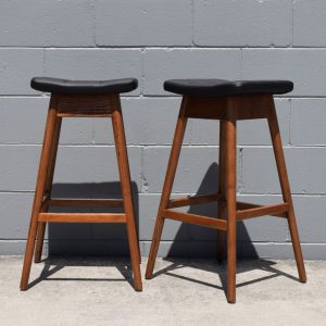 TH Brown Martelle Bar Stool - Dark Ash in Black (New Release)